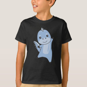 Blue Dino Cute Dinosaurs For Kids T-Shirt