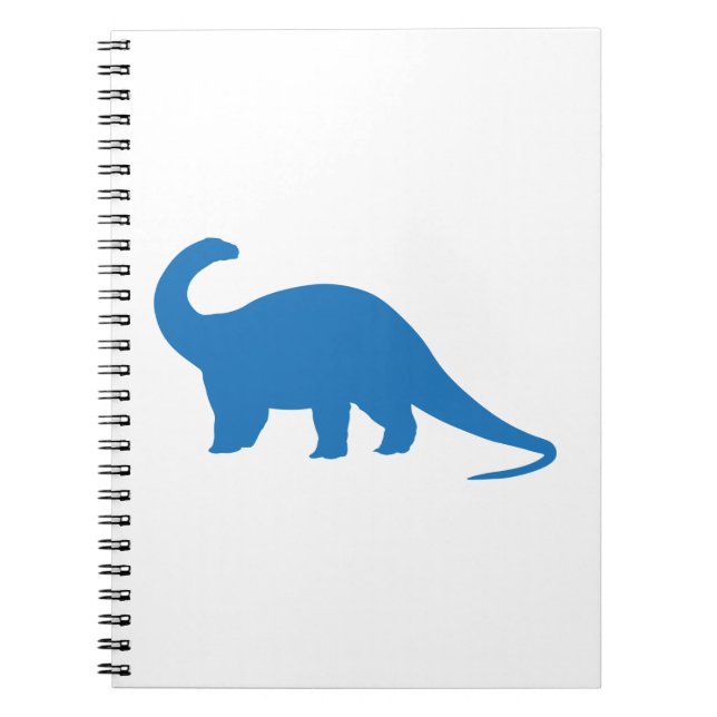 Blue Dinosaur Notebook (Front)