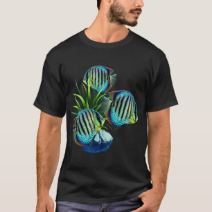 Blue Discus Fish Freshwater Aquarium Fish Tank Lov