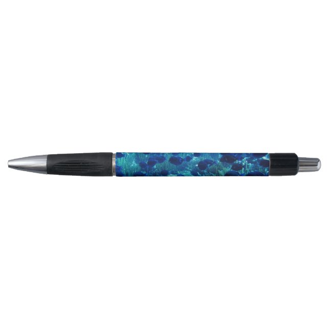 Blue Discus Fish Underwater Pen (Front)