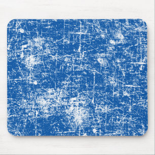 Blue Distressed Mouse Pad
