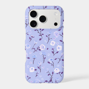 Blue Ditsy Floral iPhone Case Vintage Coquette