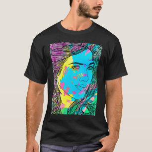 BLUE DIVING GIRL T-Shirt