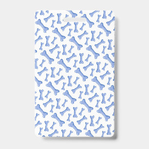 Blue Dog Bones Delicate Cute Puppies Animal Lover Badge