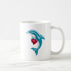 Blue Dolphin Coffee Mug