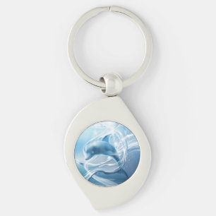 Blue Dolphin key chain