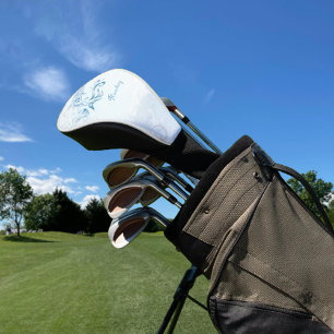 Blue Dolphin Personalized Golf Head Cover