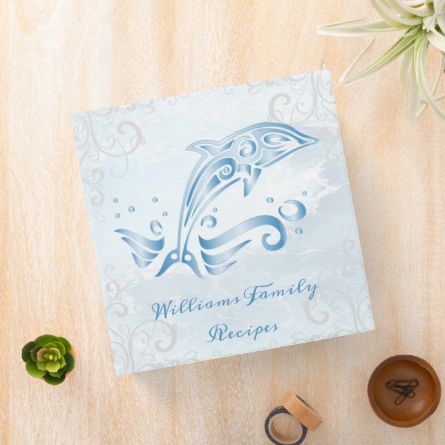 Blue Dolphin Recipe Binder (In Situ)