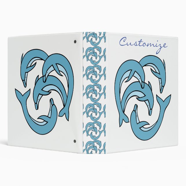 Blue Dolphins circling Thunder_Cove Binder (Background)