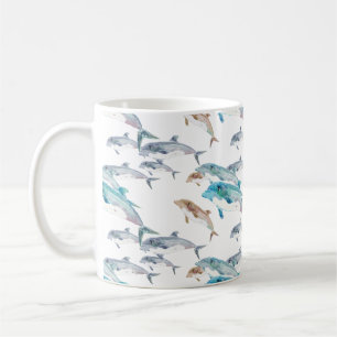 Blue Dolphins Coffee Mug