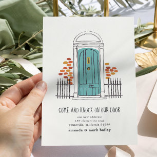 Blue Door Moving Announcement