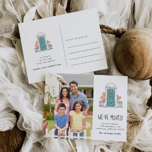 Blue Door Moving Announcement