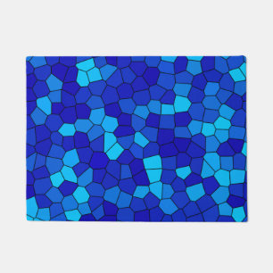 BLUE DOORMAT