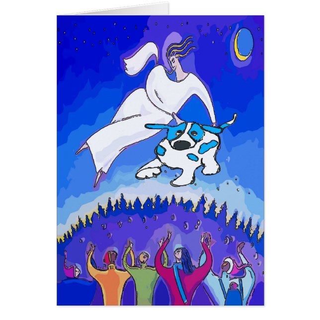 Blue Dot Dog, A Gift From Heaven (Front)