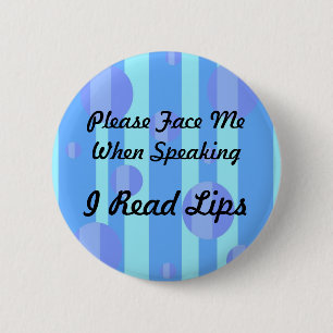 Blue Dots Hearing Loss Button