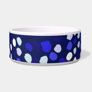 Blue Dots Multi Coloured Fun Geometric Design