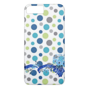 Blue Dotted Whimsical Case-Mate iPhone Case