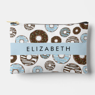 Blue Doughnuts, Brown Doughnuts, Sprinkles, Your N Accessory Pouch