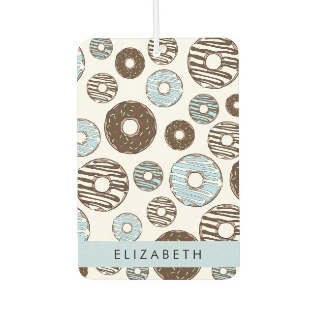 Blue Doughnuts, Brown Doughnuts, Sprinkles, Your N Air Freshener (Front)