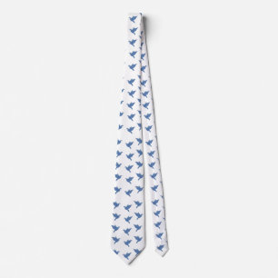 Blue Dove Art Tie