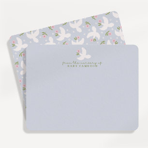 Blue Dove Nursery Note Card