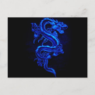blue-dragon-black-fire postcard