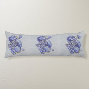 Blue Dragon Body Pillow
