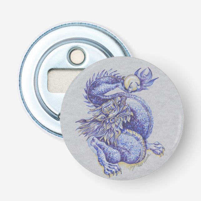 Blue Dragon Bottle Opener (Front)