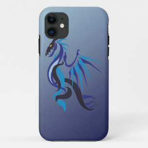 Blue Dragon Flame iPhone 11 Case