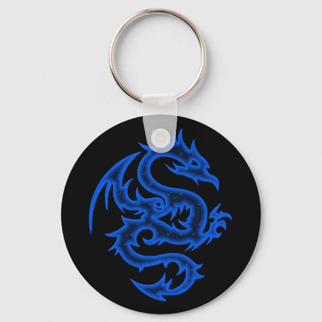 BLUE DRAGON KEYCHAIN (Front)