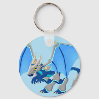Blue Dragon Keychain