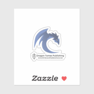 Blue Dragon Logo Sticker