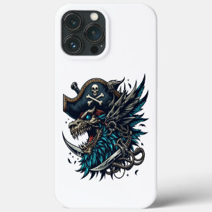 Blue Dragon Pirate iPhone 13 Pro Max Cases