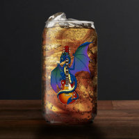 Blue Dragon Sunburst Guitar Music