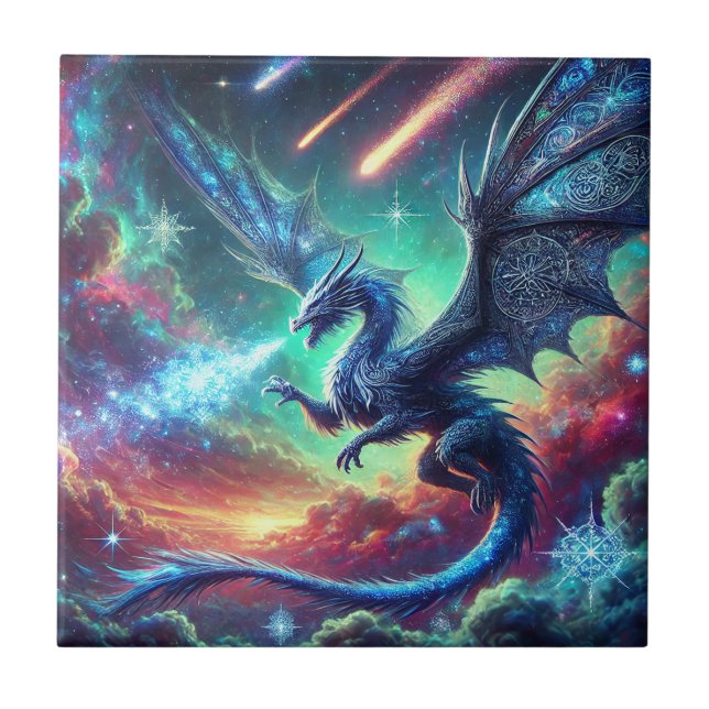 Blue Dragon Tile (Front)