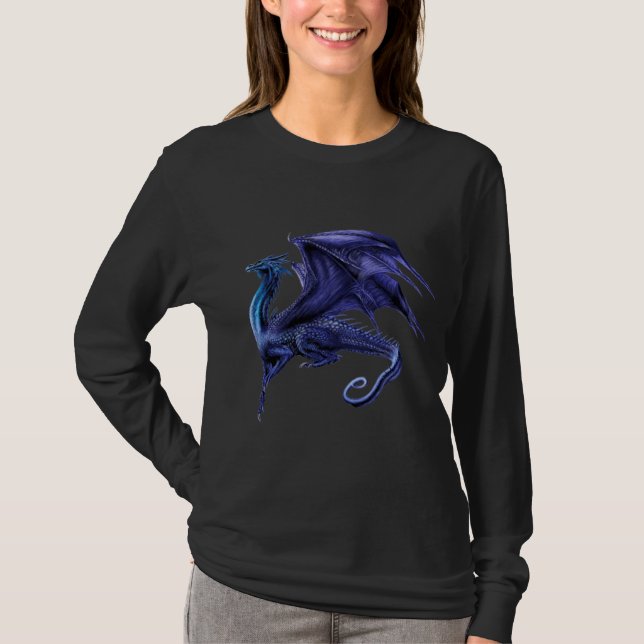 BLUE DRAGON Women's Basic Long Sleeve T-Shirt (Front)