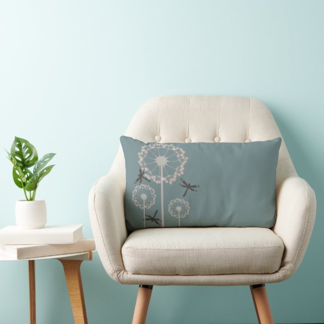 Blue Dragonflies American MoJo Pillow (Chair)