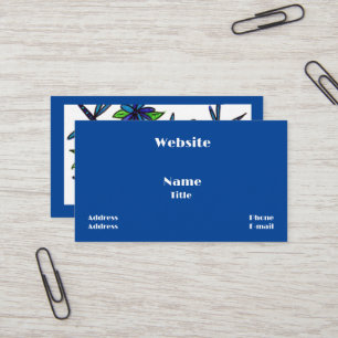 Blue Dragonflies Business Cards