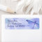 Blue Dragonfly Address Mailing Label
