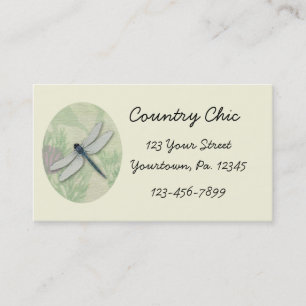 Blue Dragonfly Business Card