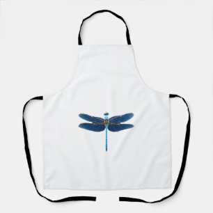 Blue Dragonfly - Insect Wildlife Animal Lover Ento Apron
