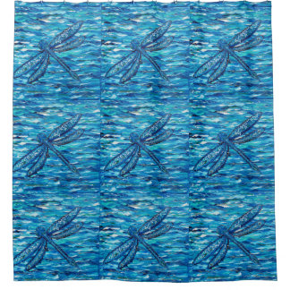 Blue Dragonfly Painting