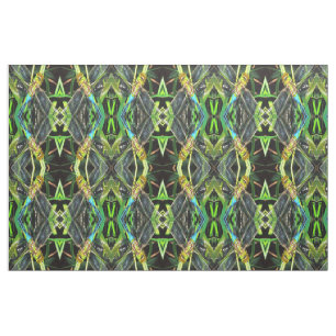 Blue Dragonfly Shimmering Wings Painting Fabric