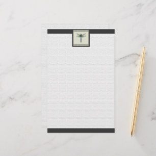 Blue Dragonfly Stationery