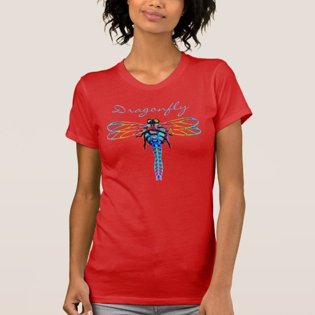 Blue dragonfly Thunder_Cove T-Shirt (Front)