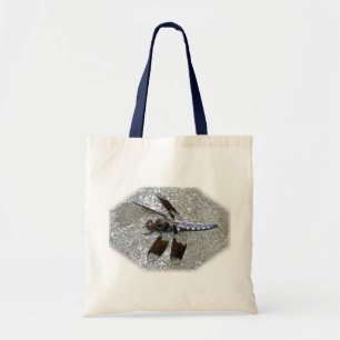 Blue Dragonfly Tote Bag