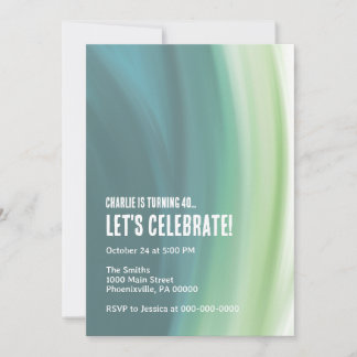 Blue Dream Invitation