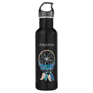 Blue Dreamcatcher Stylish Boho Design 710 Ml Water Bottle