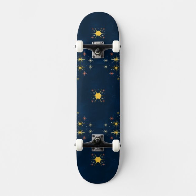 Blue Dreams Skateboard (Front)