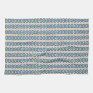 Blue Dreams Tick Towel